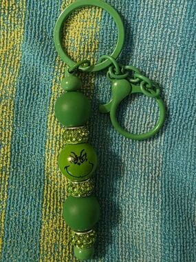 Light Green Grinch Keychain
